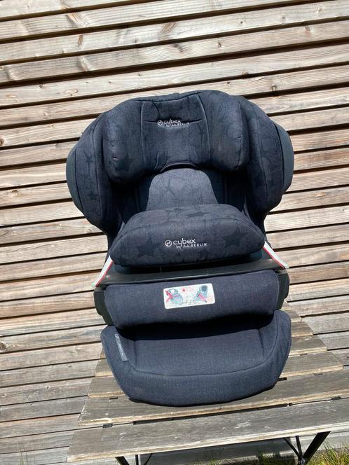 Cybex Juno fix denim by Lala Berlin autostoel, Kinderen en Baby's, Autostoeltjes, Gebruikt, Overige merken, Isofix, Ophalen