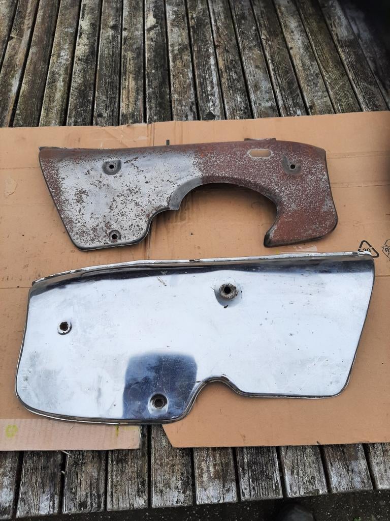 Set gebruikte motorschermen,, Fietsen en Brommers, Brommeronderdelen | Kreidler, Ophalen of Verzenden, Gebruikt