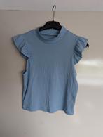 Blauw shirt - S, Ophalen of Verzenden, Gedragen, Blauw, Korte mouw