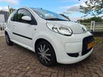 Citroën C1 1.0 3-DRS 2010 Wit Airco Elektrisch pakket, Auto's, Voorwielaandrijving, Euro 5, Stof, Zwart