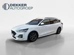 Ford Focus Wagon 1.0 EcoBoost Hybrid ST Line Style TREKHAAK, Auto's, Ford, Gebruikt, Euro 6, Wit, Origineel Nederlands