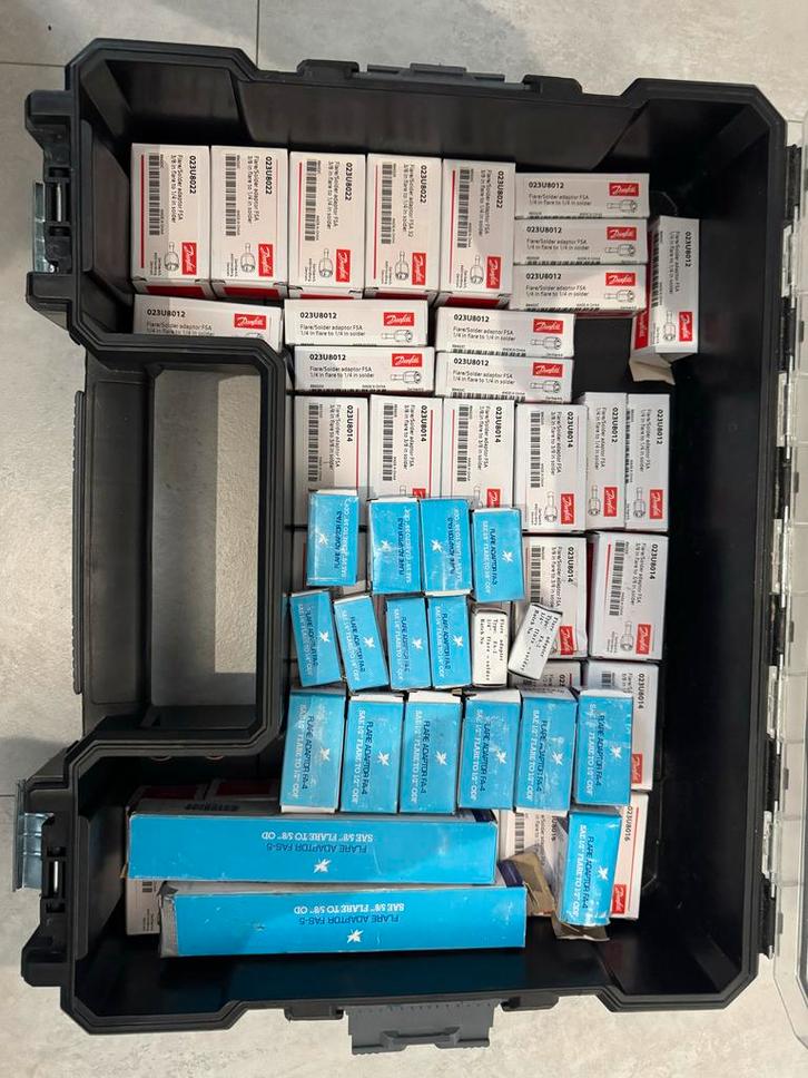 Soldeer Koppelingen Koudetechniek - Diverse Maten, Doe-het-zelf en Verbouw, Gereedschap | Overige machines, Ophalen of Verzenden