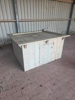 Super leuke Tuin/ eettafel / bar van hout, Tuin en Terras, Tuintafels, Ophalen, Gebruikt, Rechthoekig, Hout