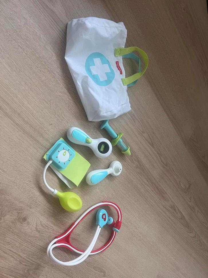 Doktersset Speelgoed, Kinderen en Baby's, Speelgoed | Educatief en Creatief, Zo goed als nieuw, Ontdekken, Met licht, Ophalen of Verzenden