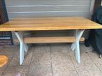 Kloostertafel, Huis en Inrichting, Tafels | Eettafels, Ophalen, Gebruikt, Rechthoekig, 50 tot 100 cm