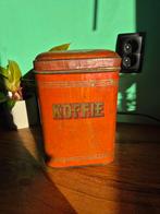 Groot rood koffieblik., Ophalen of Verzenden, Gebruikt, Overige