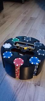 Vintage Poker Rack massief houten carousel Paget Trading Ltd, Hobby en Vrije tijd, Gezelschapsspellen | Bordspellen, Vijf spelers of meer