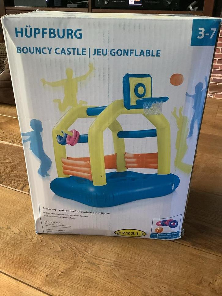 Nieuw Springkasteel 3-7 jaar - 160x160x160cm, Kinderen en Baby's, Speelgoed | Buiten | Springkussens, Nieuw, Ophalen of Verzenden