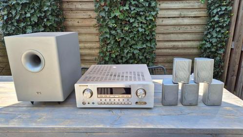 Marantz receiver SR7000/N1G met Elac speakerset en subwoofer, Audio, Tv en Foto, Versterkers en Receivers, Gebruikt, Marantz, Ophalen of Verzenden
