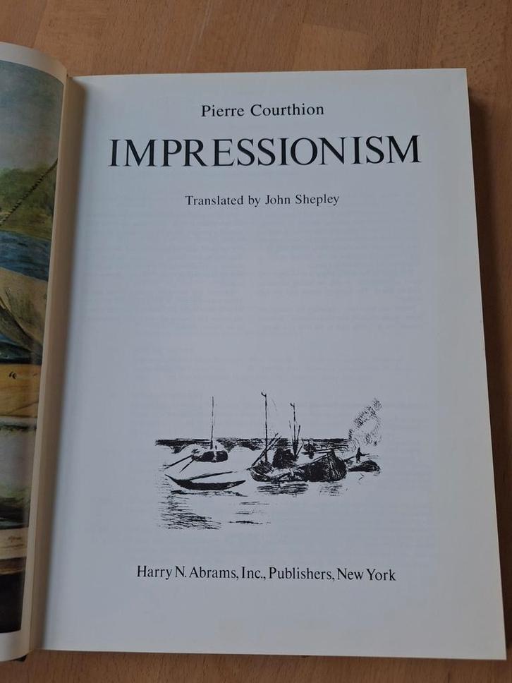 Impressionism Pierre Courthion Franse Schilderkunst, Boeken, Kunst en Cultuur | Beeldend, Zo goed als nieuw, Schilder- en Tekenkunst