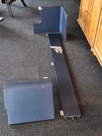 Auping nachtkastjes + plank tbv Auping Auronde 180 x 200, Ophalen, Gebruikt, Blauw, Tweepersoons