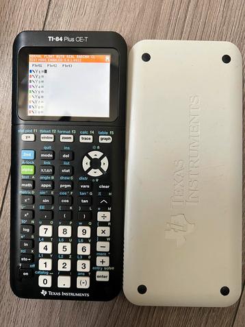 Texas TI-84 PLUS CE-T grafische rekenmachine beschikbaar voor biedingen