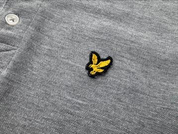 Lyle & Scott polo maat 152 grijs In nieuwstaat beschikbaar voor biedingen