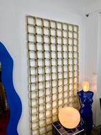 Vintage Mid Century Space Age Panelen Crème / Beige, Verzamelen, Ophalen, Huis en Inrichting