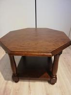 Tafeltje vintage eiken, Huis en Inrichting, Tafels | Bijzettafels, Ophalen, Gebruikt, Rechthoekig, Minder dan 55 cm