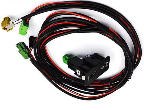 USB AUX IN Bedrading set – Compleet (ondersteund App Connect, Auto-onderdelen, Elektronica en Kabels, Volkswagen, Nieuw, Ophalen of Verzenden
