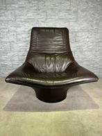 Young International design fauteuil, Jack Crebolder, Gebruikt, Ophalen of Verzenden, 75 tot 100 cm, Leer