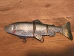 Savage gear line through trout 30cm, rainbow trout, Ophalen of Verzenden, Zo goed als nieuw, Overige typen