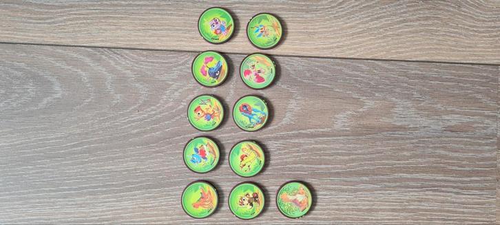 11 verschillende Dungans + 4 dubbele ( 15  stuks in totaal), Verzamelen, Supermarktacties, Albert Heijn, Ophalen of Verzenden