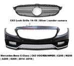 C63 VOORBUMPER | C205 W205 A205 S205 | 2014-2018| c63 silver, Ophalen of Verzenden