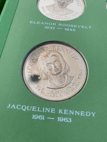 Franklin Mint First Ladies of the United States Zilver beschikbaar voor biedingen