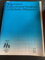 Concerto pour trombone et Harmonie, Nieuw, Trombone, Ophalen of Verzenden, Klassiek