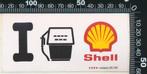 Sticker: Shell - I tank, Ophalen of Verzenden, Zo goed als nieuw, Auto of Motor