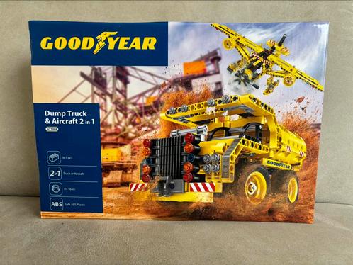 Goodyear Technic Dump Truck & Vliegtuig 2-in-1, Kinderen en Baby's, Speelgoed | Duplo en Lego, Nieuw, Complete set, Ophalen of Verzenden