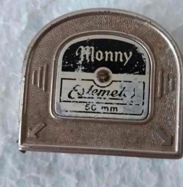 Antieke centimeter Monny, antieke rolmaat Monny beschikbaar voor biedingen