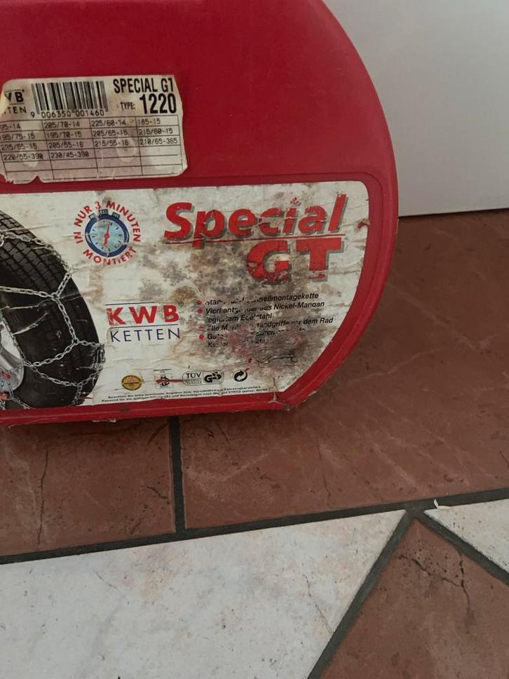 KWB Special GT Sneeuwkettingen - Type 1220, Auto diversen, Sneeuwkettingen, Zo goed als nieuw, Ophalen of Verzenden
