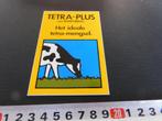 sticker tetra-plus van barenbrug het ideale tetra mengsel, Ophalen, Zo goed als nieuw, Bedrijf of Vereniging