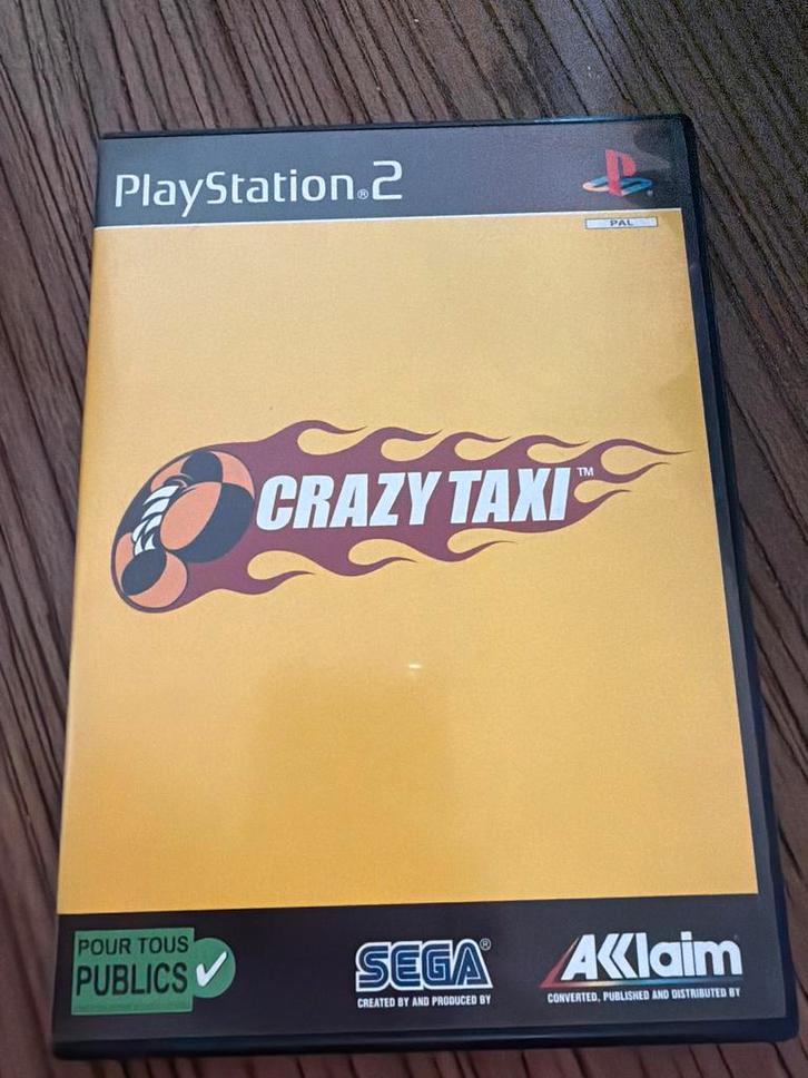Crazy Taxi - PlayStation 2, Spelcomputers en Games, Games | Pc, Zo goed als nieuw, Racen en Vliegen, 1 speler, Vanaf 3 jaar, Ophalen
