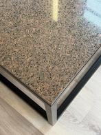 Luxe salontafel graniet NIEUW, Ophalen, 100 tot 150 cm, Nieuw, Minder dan 50 cm