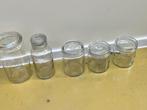 Antieke weck potten, Ophalen, Glas, Pot, Bus of Blik