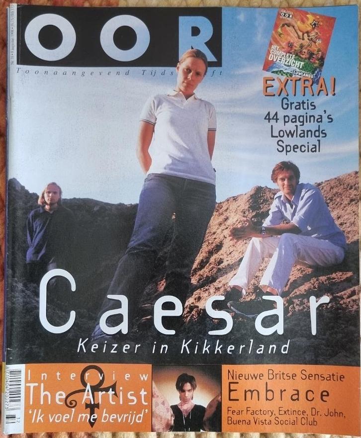 OOR 16-1998 Ceasar Fear Factory BVSC Cooder Extince Prince E, Boeken, Tijdschriften en Kranten, Zo goed als nieuw, Muziek, Film of Tv