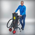 Walnootstaalmachine, inlaattraject straler, Ophalen