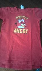 Rood angry bird shrt 140/146, Kinderen en Baby's, Kinderkleding | Maat 140, Gebruikt, Ophalen of Verzenden