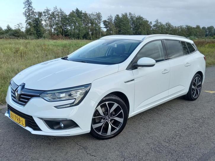 Renault Mégane Estate 1.3 TCe Bose (bj 2019), Auto's, Renault, Bedrijf, Te koop, Mégane, ABS, Airbags, Airconditioning, Alarm