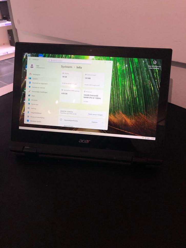 Partij laptops 10 stuks  touchscreen Acer, Computers en Software, Windows Laptops, Zo goed als nieuw, 11 inch, Minder dan 2 Ghz