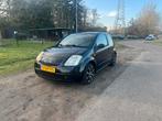 Citroën C2 1.4 2005 Zwart Airco/APK/Bluetooth, Auto's, Voorwielaandrijving, 450 kg, 4 cilinders, 4 stoelen