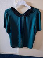 Chique blousje Steps maat 42, groen, Kleding | Dames, Maat 38/40 (M), Ophalen of Verzenden, Zo goed als nieuw, Korte mouw