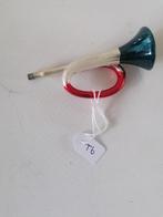 trompet 6 Vintage, oude kertboomhanger, Diversen, Kerst, Ophalen of Verzenden, Gebruikt