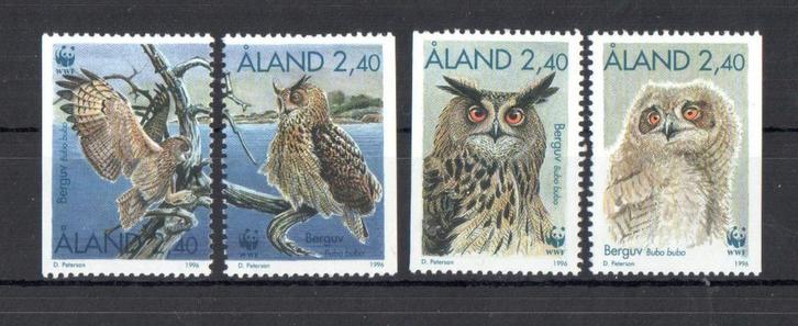 WWF set postzegels van de Oehoe, Postzegels en Munten, Postzegels | Thematische zegels, Postfris, Dier of Natuur, Ophalen of Verzenden