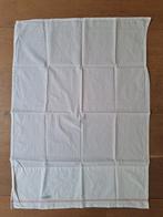 Little Dutch wit lakentje - Met roze randje, Ophalen of Verzenden, Zo goed als nieuw, 85 tot 100 cm, Deken