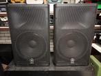 set Yamaha DXR15 mk1 speakers incl. stofhoezen, Audio, Tv en Foto, Professionele Audio-, Tv- en Video-apparatuur, Ophalen, Zo goed als nieuw