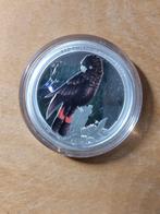 1/2 oz australia 50 cents 2013 - red-tailed black cockatoo, Ophalen of Verzenden, Zilver