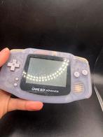 Game Boy Advance - Transparant Paars, Spelcomputers en Games, Spelcomputers | Nintendo Game Boy, Gebruikt, Lenn hodes, Ophalen of Verzenden