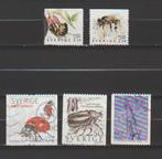 Zweden / insecten, Postzegels en Munten, Postzegels | Europa | Scandinavië, Zweden, Verzenden, Gestempeld
