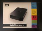 WD Elements 1.5TB Externe Harde Schijf, Computers en Software, Harde schijven, Gebruikt, Server, HDD, Ophalen of Verzenden