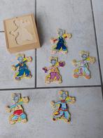 Aankleedpuzzel hout "The Ratt", NIEUW  + compleet met omdoos, 2 tot 4 jaar, 10 tot 50 stukjes, Nieuw, Ophalen of Verzenden